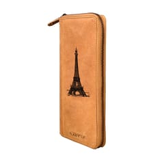 ABYS Genuine Leather Tan Document Holder
