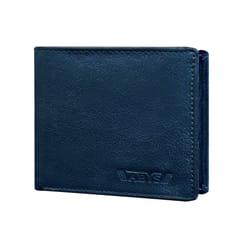ABYS Genuine Leather Blue Wallet