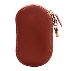 DR. HENRY  Genuine Leather Brown Key Holder Wallet
