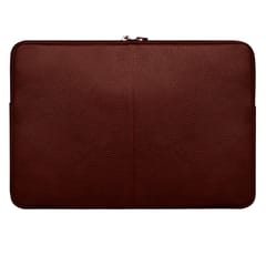 ABYS Genuine Leather Dark Bombay Laptop Sleeve for Men and Women