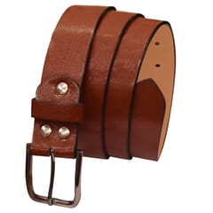 Vraie Valeur Genuine Leather Belt For Men(Tan)-V15