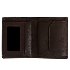 ABYS Genuine Leather RFID Protected Men Coffee Brown Wallet/Purse/Money Bag