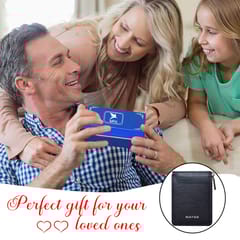 MATSS 11 Slots Black Colour Card Holder