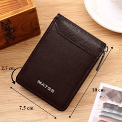 MATSS 11 Slots Chocolate Colour Card Holder