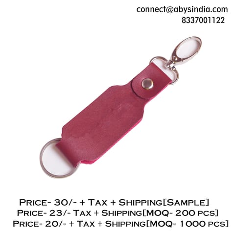 Cherry Colour Key Ring