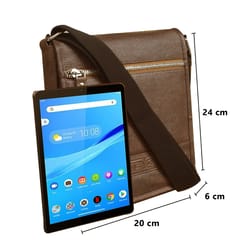 Genuine Leather Tan Colour Messenger Bag
